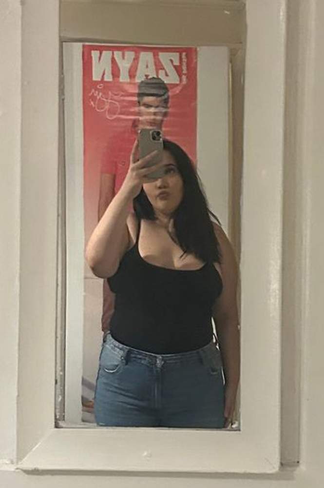 Xtneishajadenn's fit featuring SKIMS, Bershka | [object Object], [object Object]