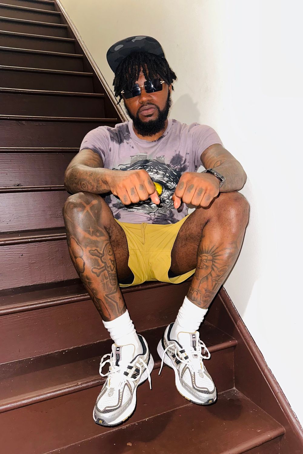 Relliano12's post featuring New Balance, Essentials, Bape. Feeling sporty, athletic