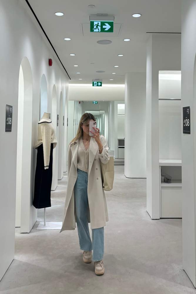 kateborisova's fit featuring OAK AND FORT, Nike