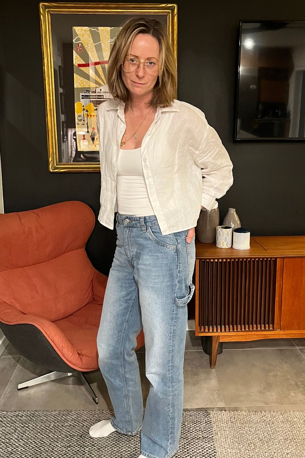 Post featuring High Rise Wide Leg Addie Vintage Feel Women's Jeans - BL15901