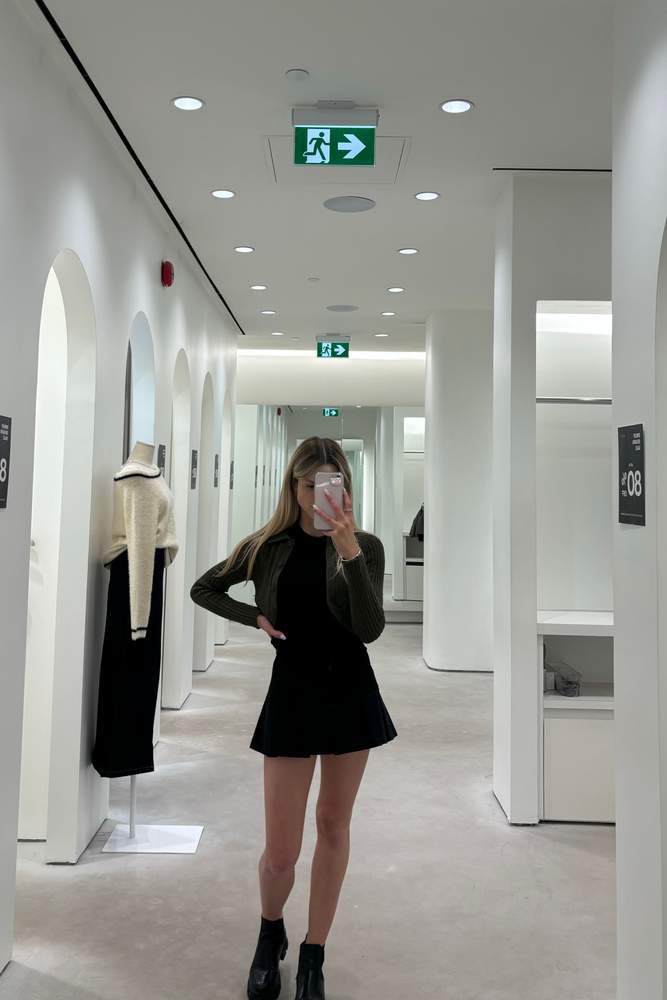 kateborisova's fit featuring OAK AND FORT, Circus by Sam Edelman