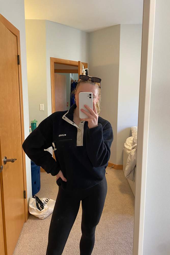 Mikaelaboyle's review for Women's Helvetia™ Cropped Half Snap Fleece Pullover