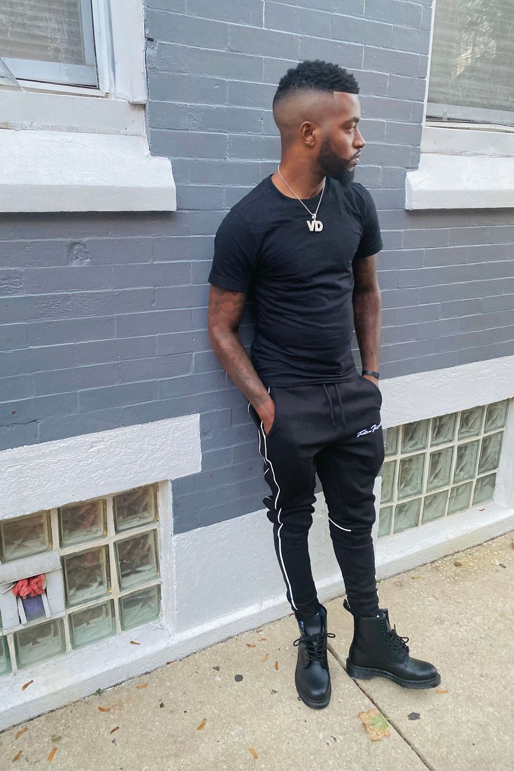 Relliano12's post featuring H&M, Dr. Martens. Feeling sporty, athletic, trendy