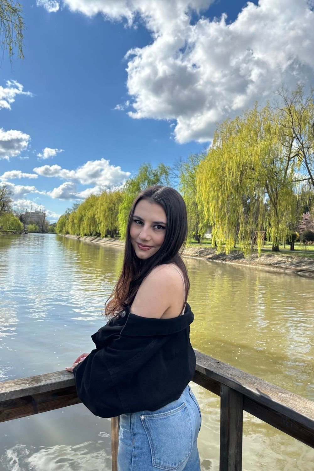 Post featuring MOM FIT - Blugi conici - blue