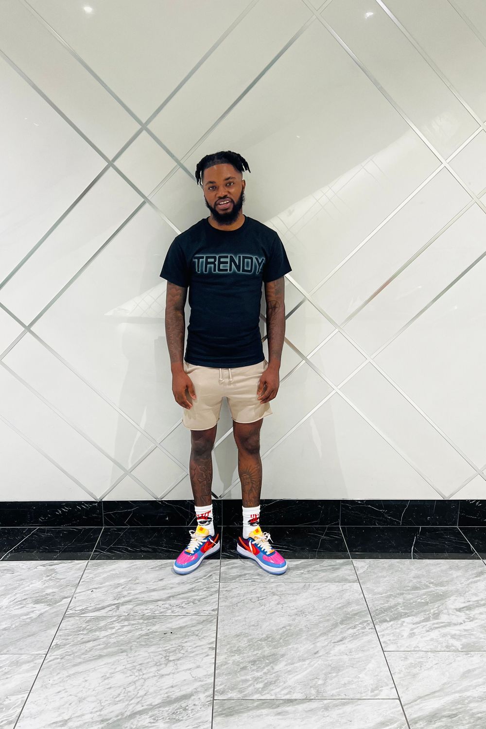 Relliano12's post featuring Nike, Uniqlo x KAWS. Feeling sporty, streetwear, trendy