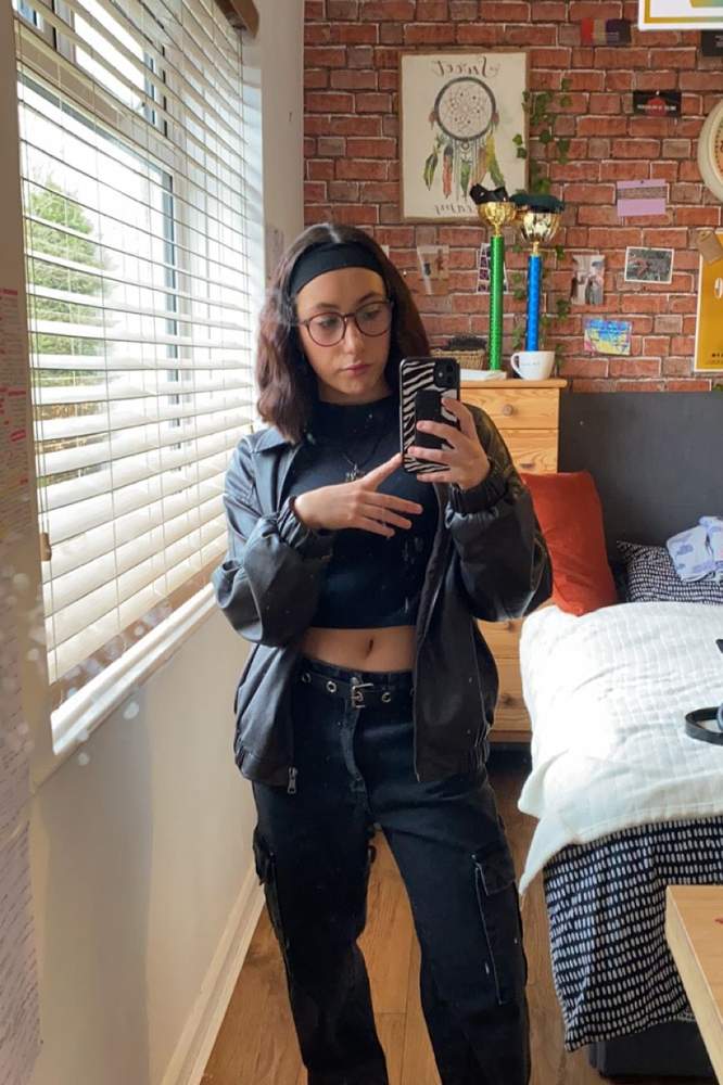 RubyMaria's fit featuring Bershka, stradivarius