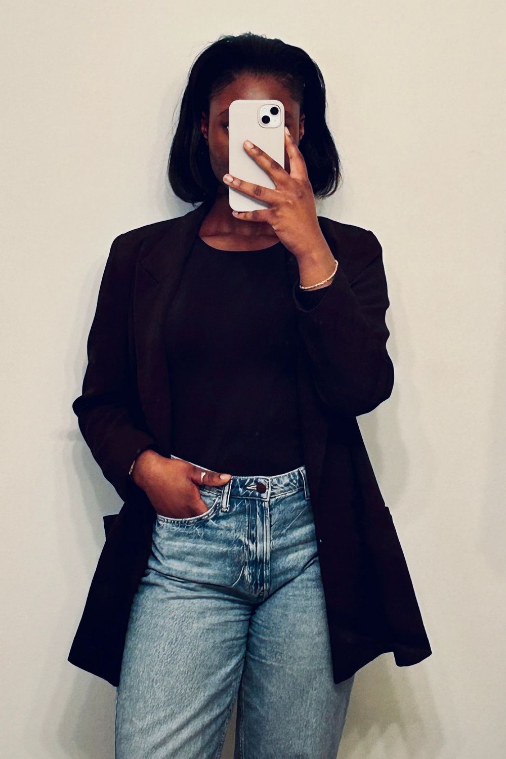 Post featuring One-Button Blazer - The Timeless