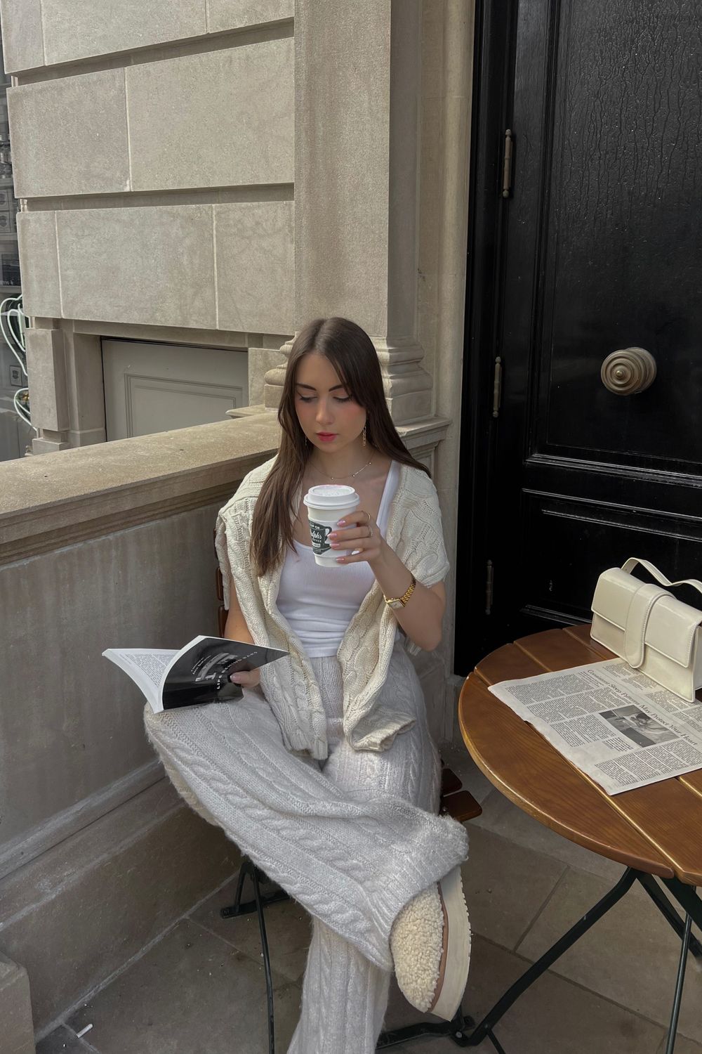 BeingIsabella's post featuring Princess Polly, Sezane, UGG, Rebag. Feeling streetwear, summer, cute, spring, comfy, casual, coffee
