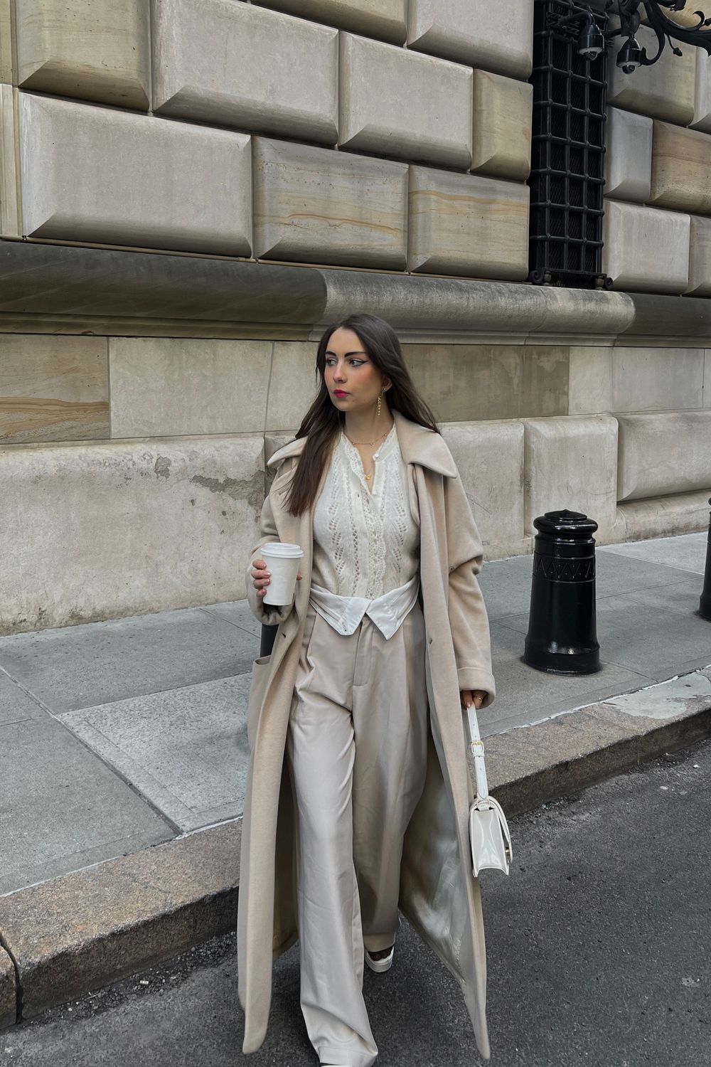 Post featuring Le Bambino Flap Bag Leather