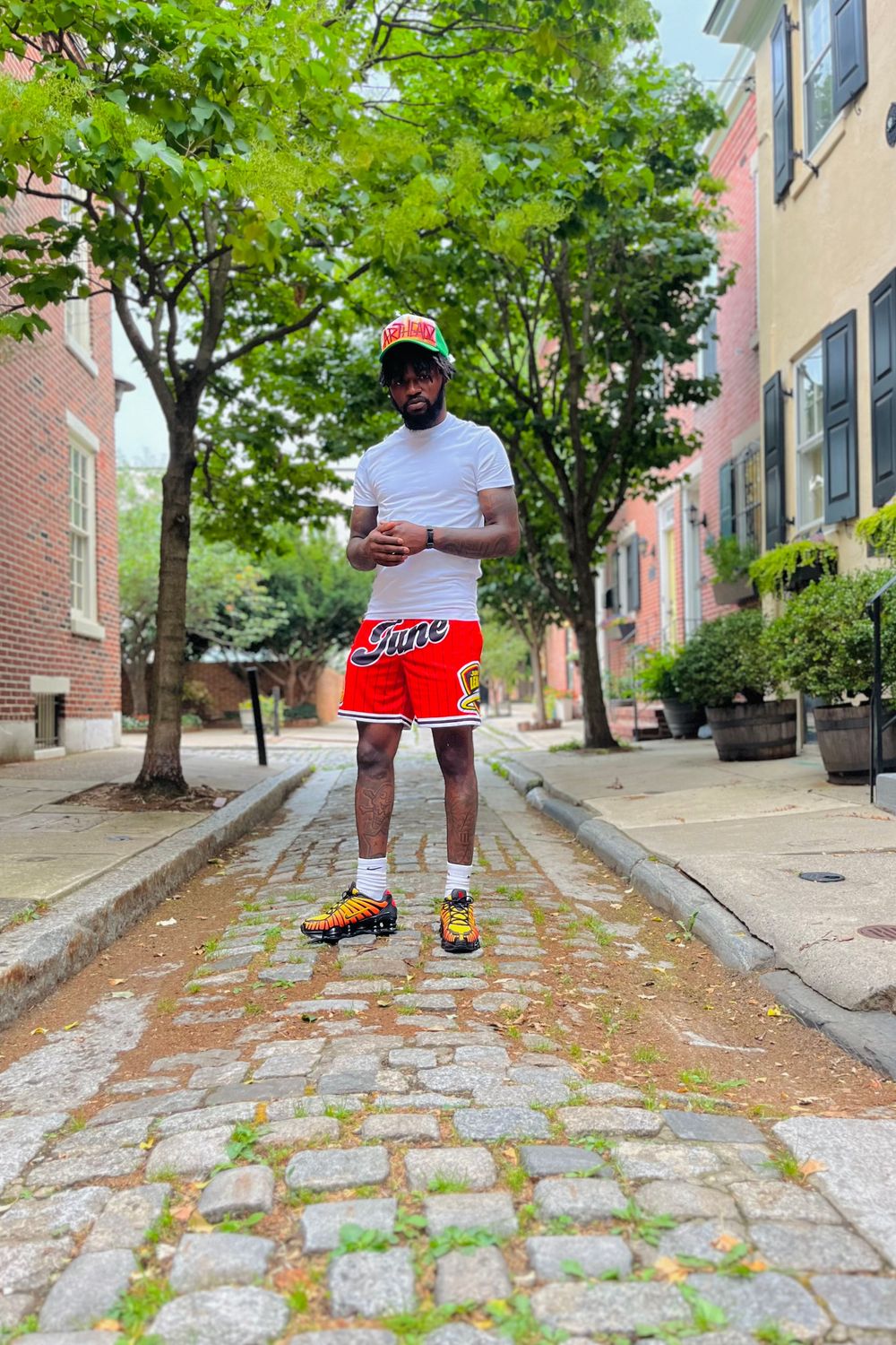 Relliano12's post featuring H&M, Lapstone & Hammer, Goat. Feeling streetwear, spring, trendy