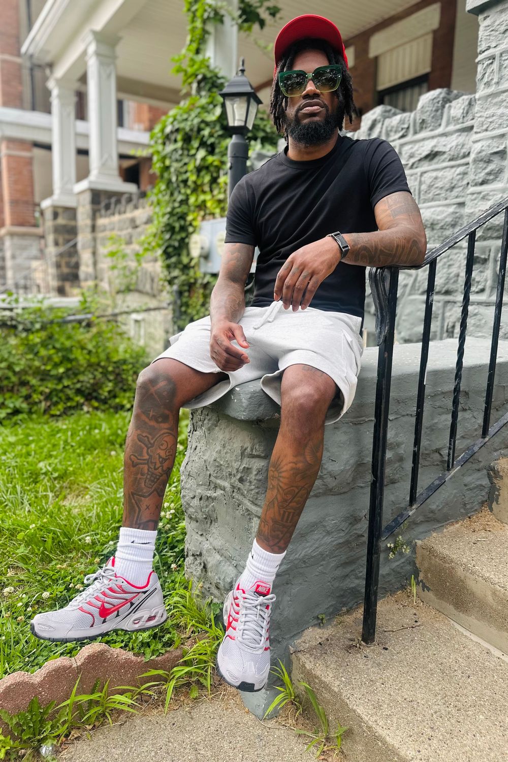 Relliano12's post featuring H&M, Bass Pro Shops, Prada, New Balance. Feeling streetwear, spring, relaxed, trendy