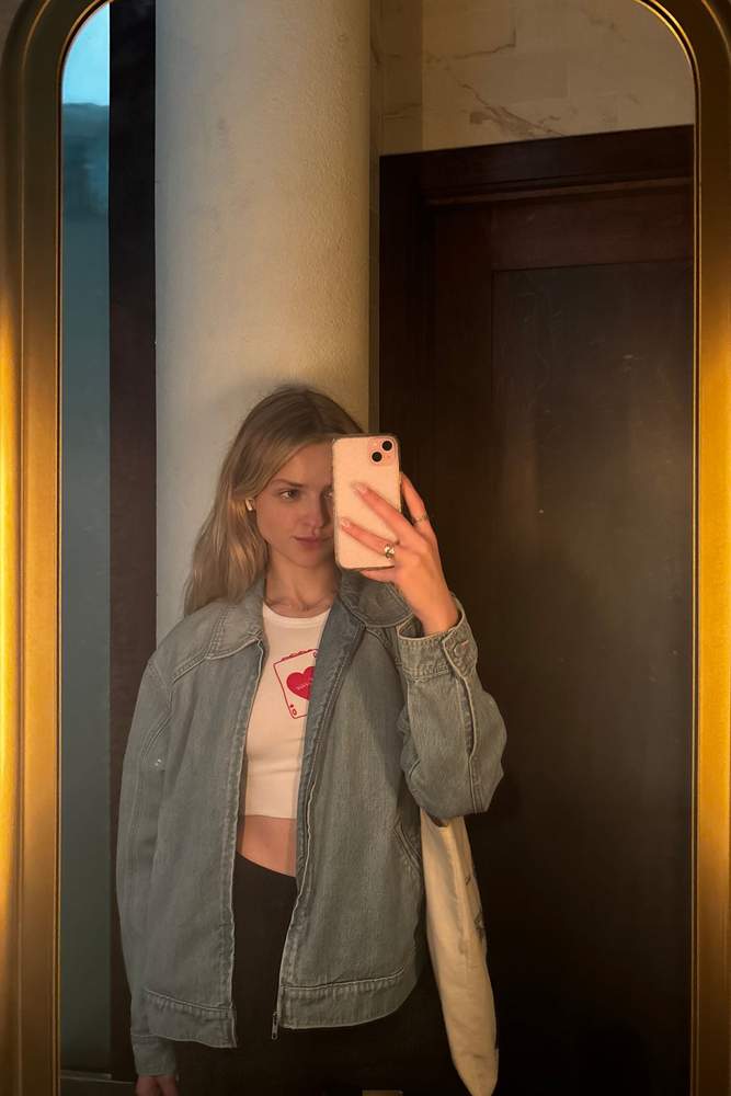 kateborisova's fit featuring OAK AND FORT, Aritzia
