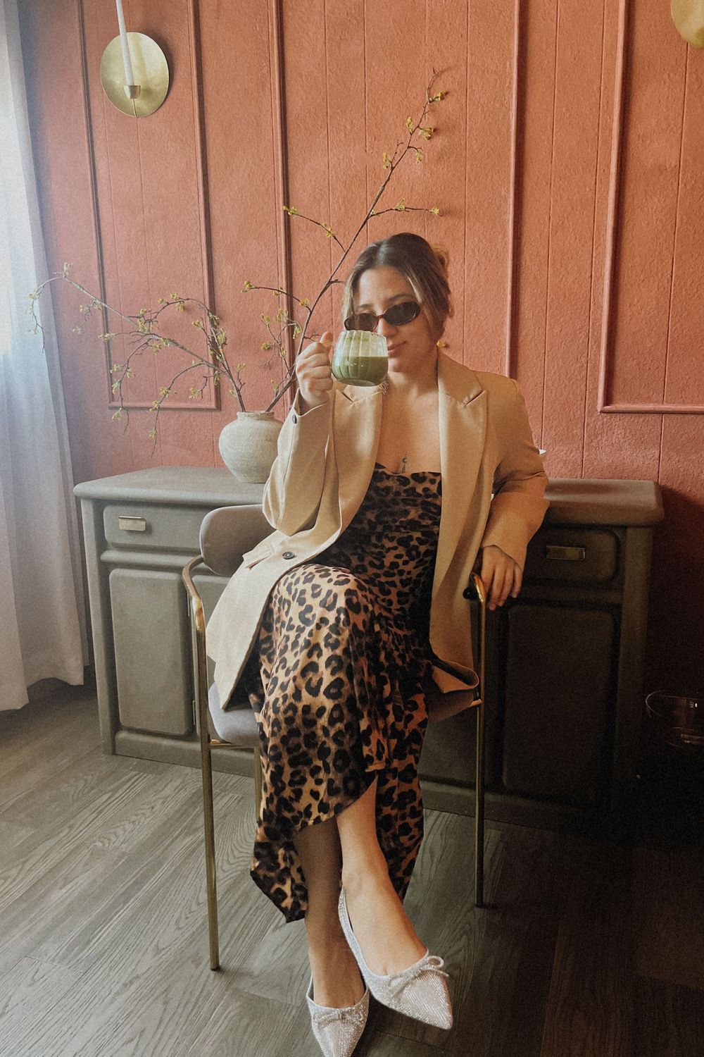 Post featuring Alayna Embellished Pointed Toe Flats - Silver