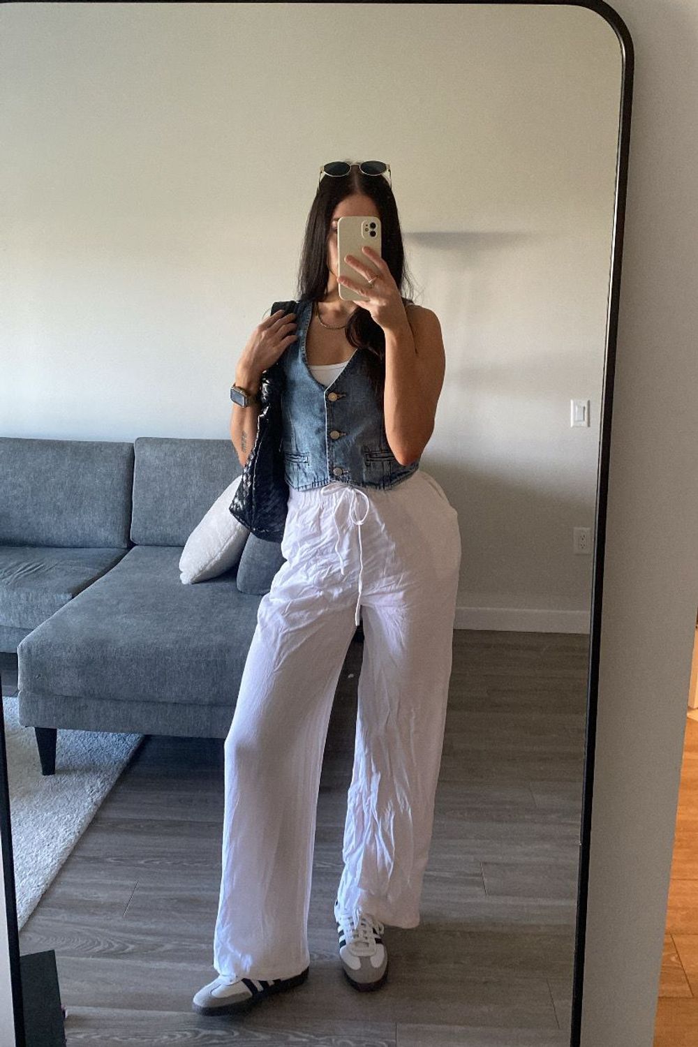 Post featuring Live It Up Linen Pants White