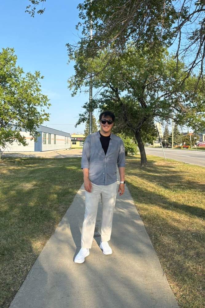 Zerokay's fit featuring H&M