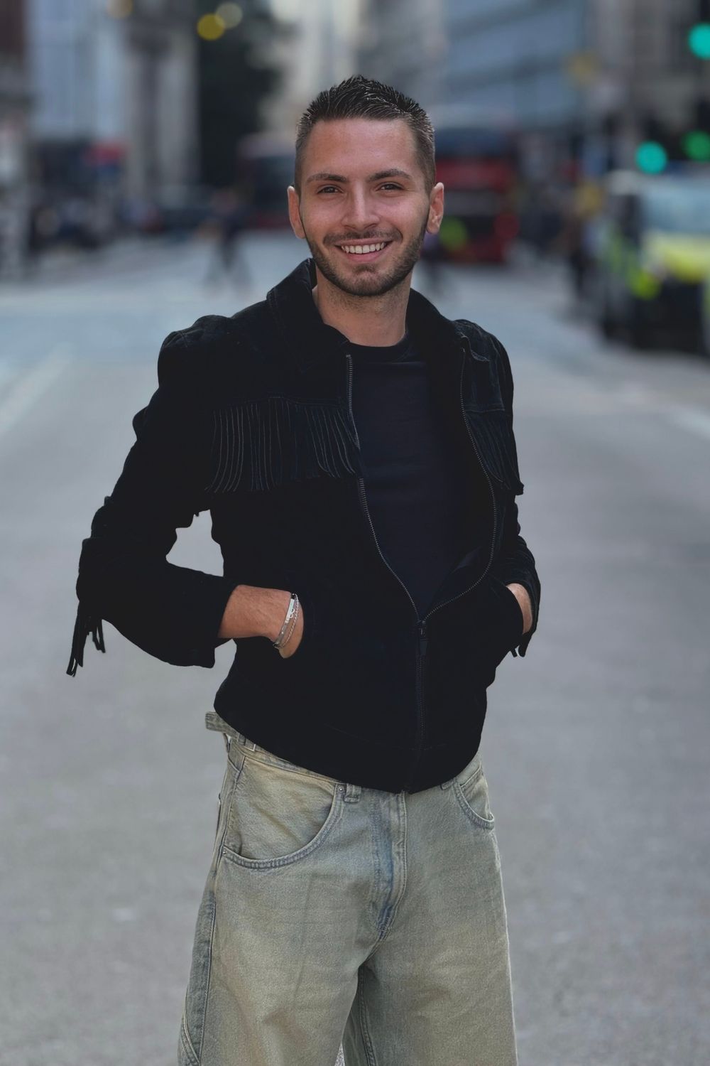 Andreiulian25's post featuring HUGO, Nissa, Bershka. Feeling streetwear