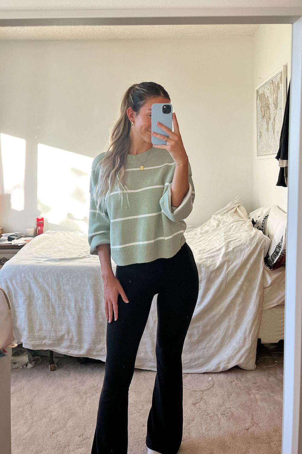 Post featuring tnabutter™ atmosphere flare hi-rise legging