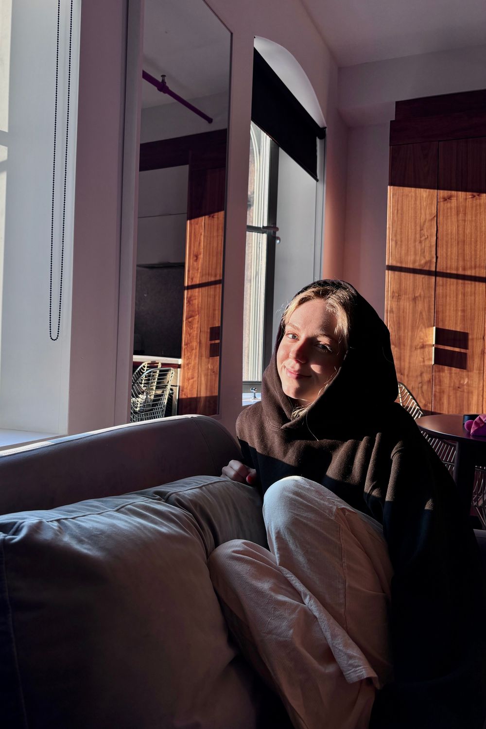 Post featuring cozy fleece mega raglan™ hoodie