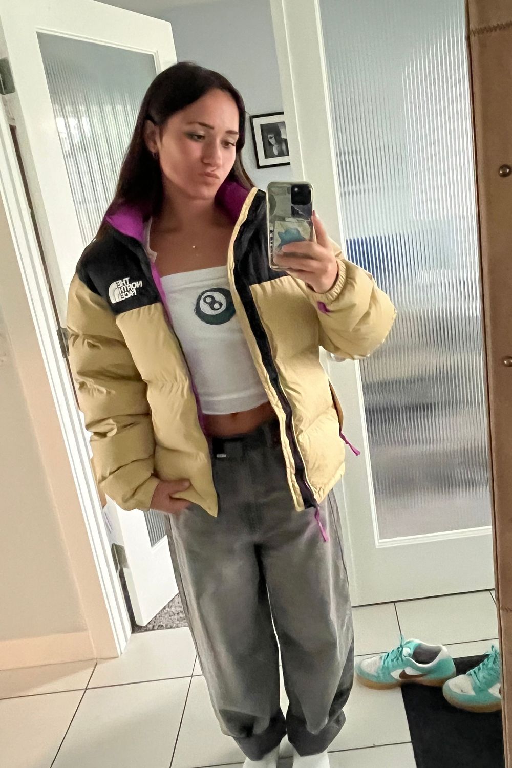 Post featuring The North Face Men's 1996 Retro Nuptse 700 Fill Power Down Packable Jacket in Brandy Brown/Tnf Black at Nordstrom, Size Large