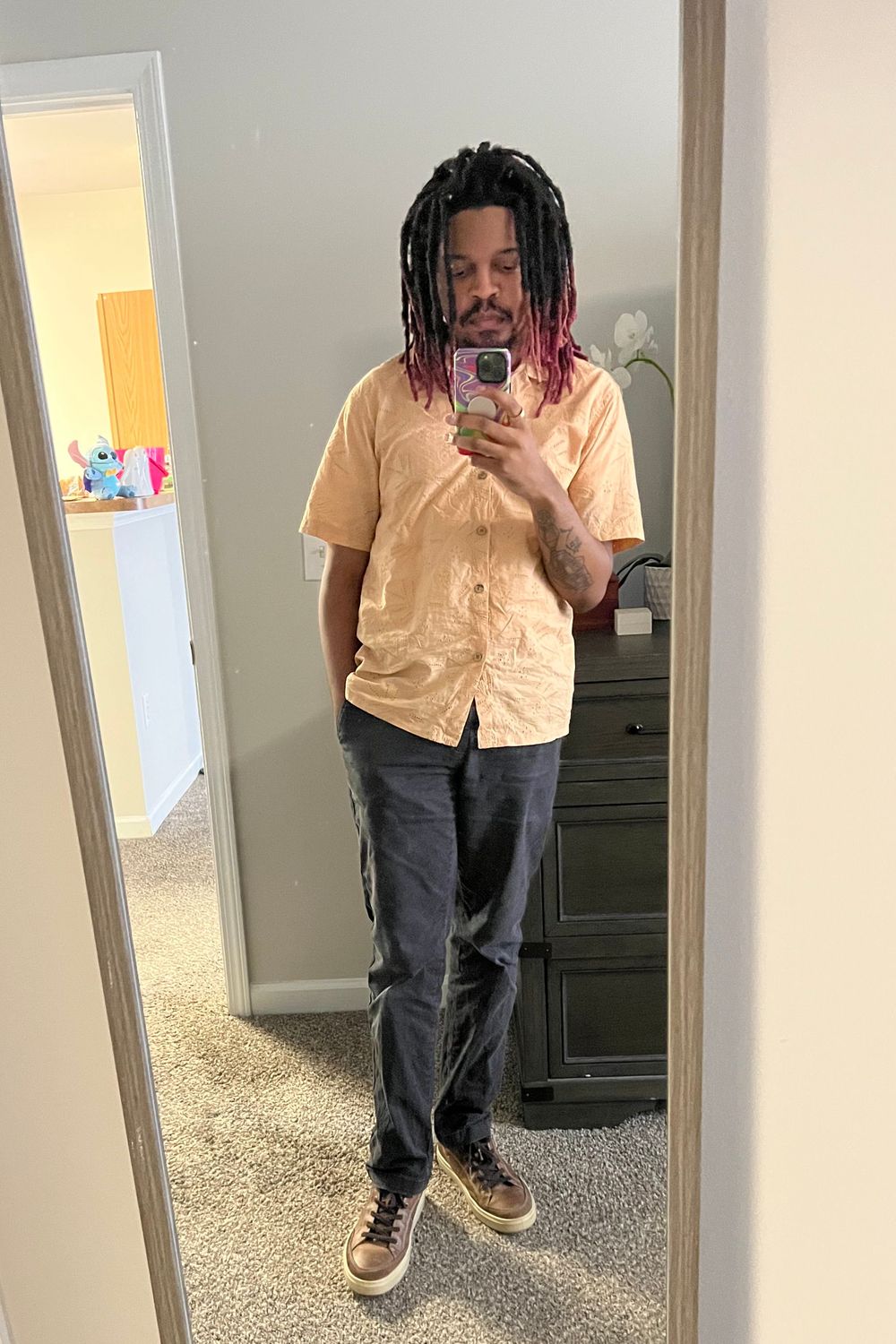 Post featuring Men's ECCO® Soft 7 Nubuck Sneaker