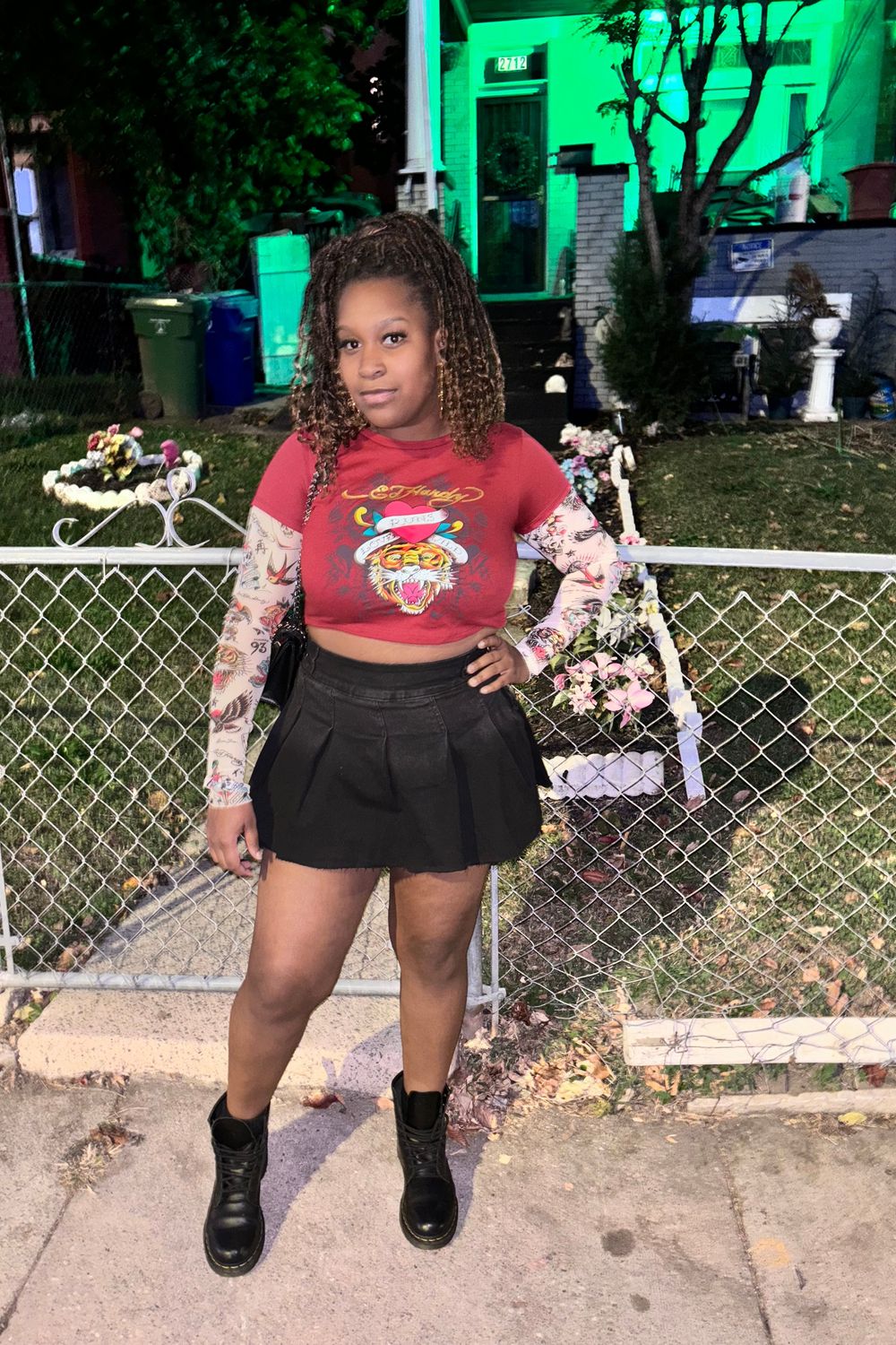 Post featuring Y2k Womens Mesh Flashboard Top