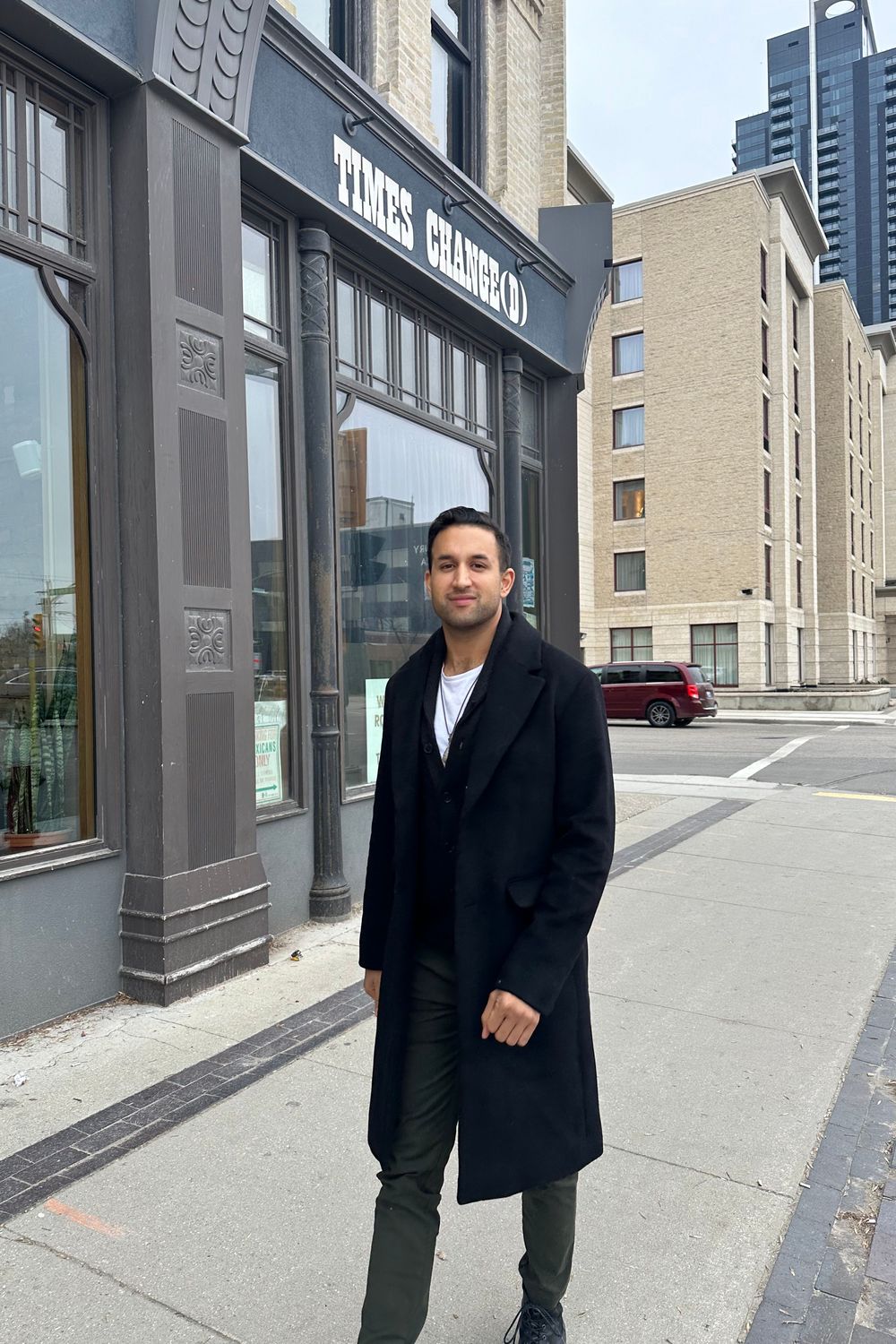 Post featuring Wool-Blend Topcoat