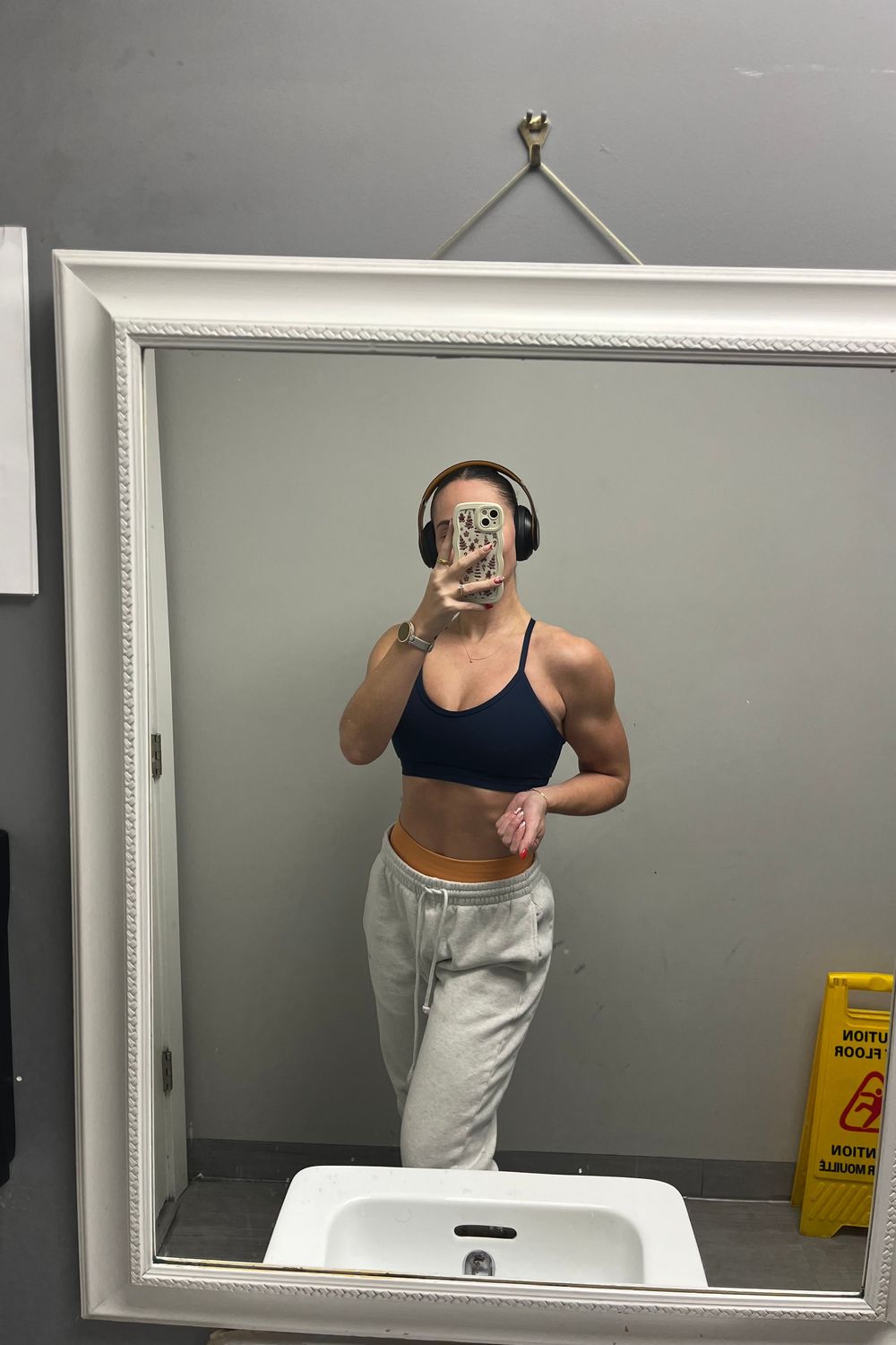 Post featuring Gymshark Ruched Sports Bra - Navy