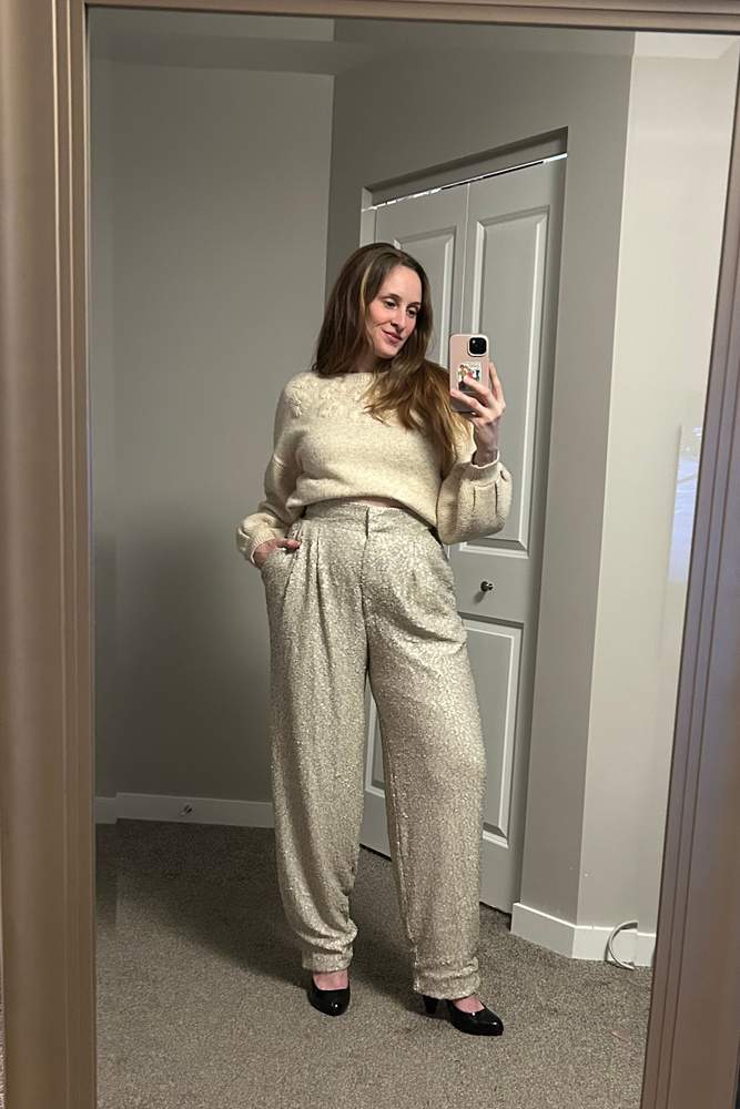DaniTrics's fit featuring H&M, BB Dakota, Steve Madden
