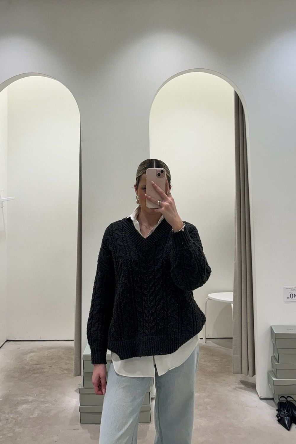 kateborisova's post featuring Zara, OAK AND FORT. Feeling 