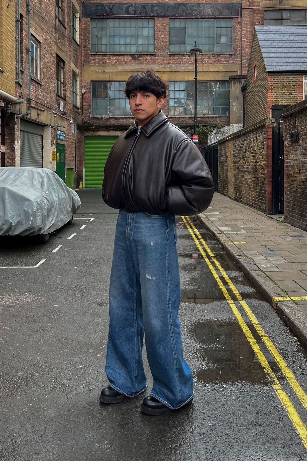 Post featuring Coated bomber jacket