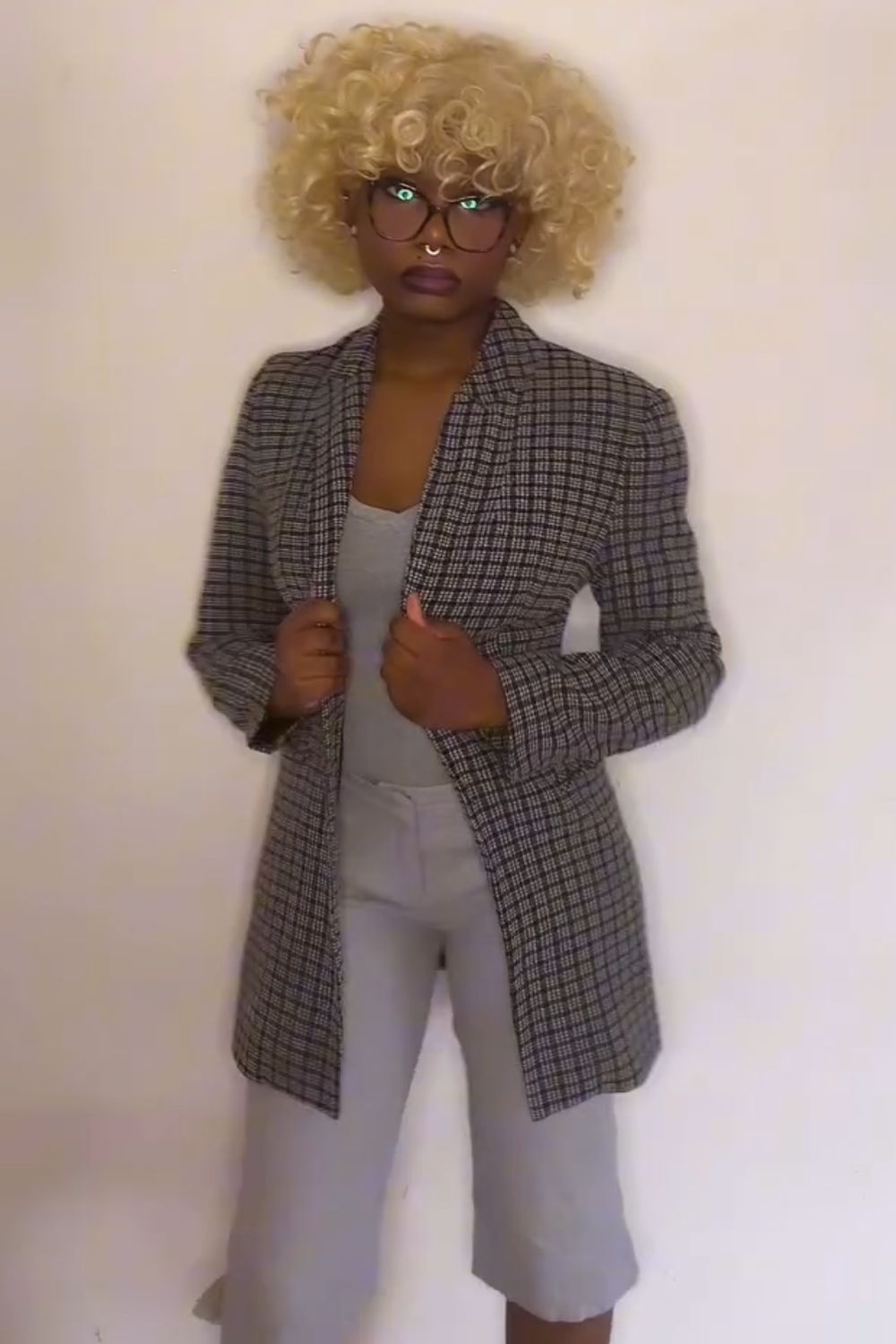 Post featuring Twilight Grey Plaid Coat