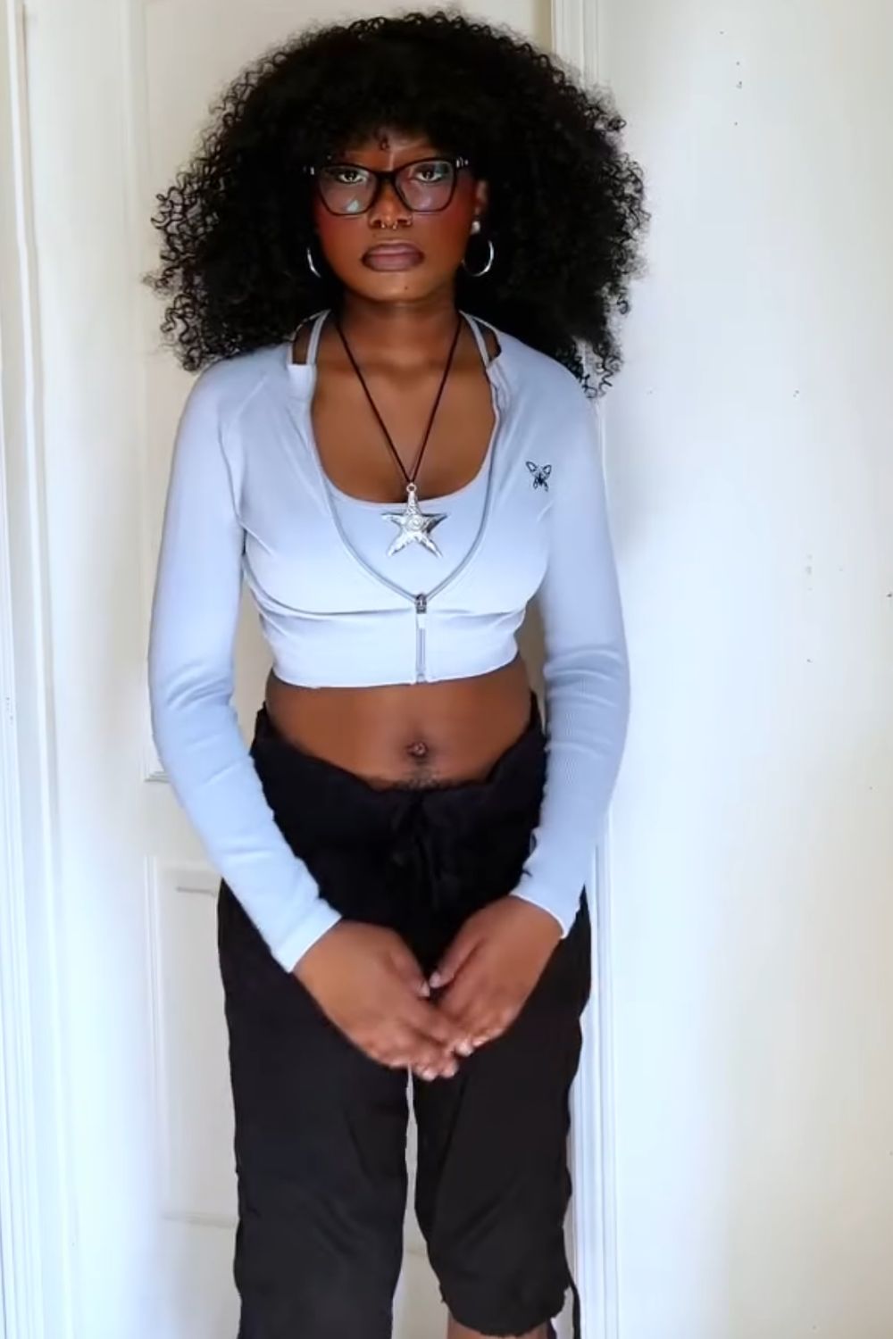 Post featuring Korset Cropped Jacket 'Grey' | Koko's Boite