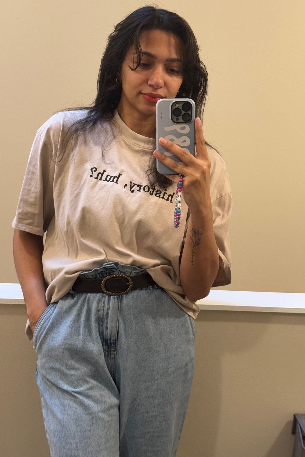 evelinacdj's post featuring Brunette The Label, Zara, Mejuri, Raquel Rosalie, The Everlore Shop. Feeling streetwear, relaxed, cute, casual, comfortable