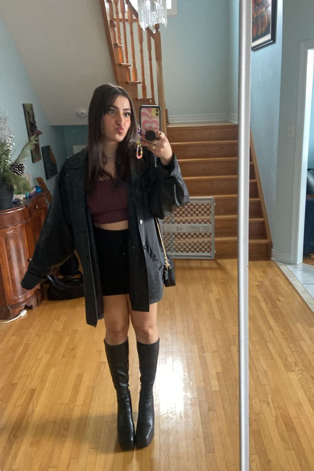 Post featuring Shirred Long Sleeve Bolero Top