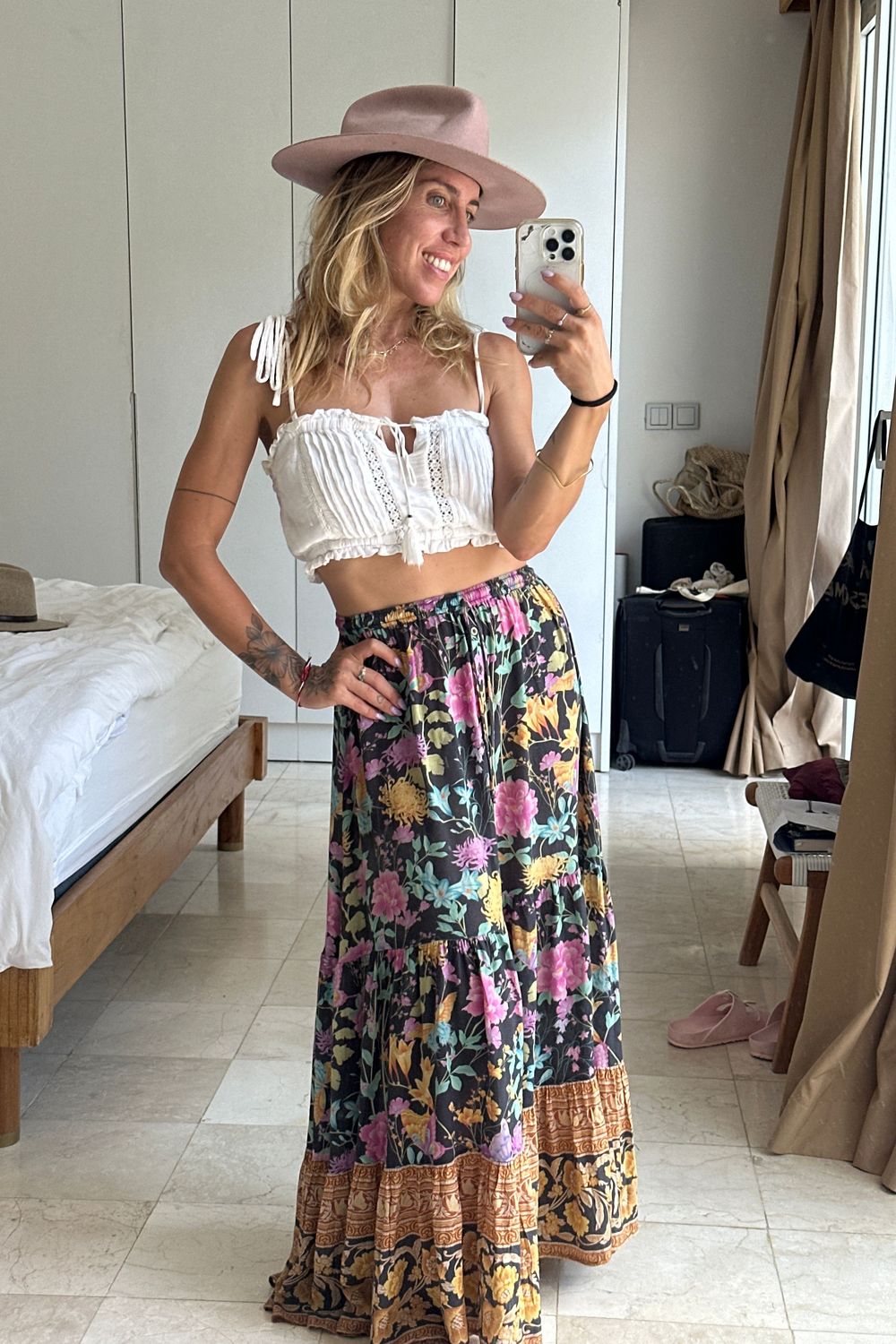 Post featuring Spell & The Gypsy Butterfly Midi Skirt Firefly