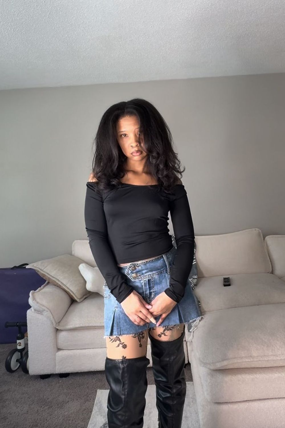 Post featuring Tahlia V Neck Off Shoulder Top