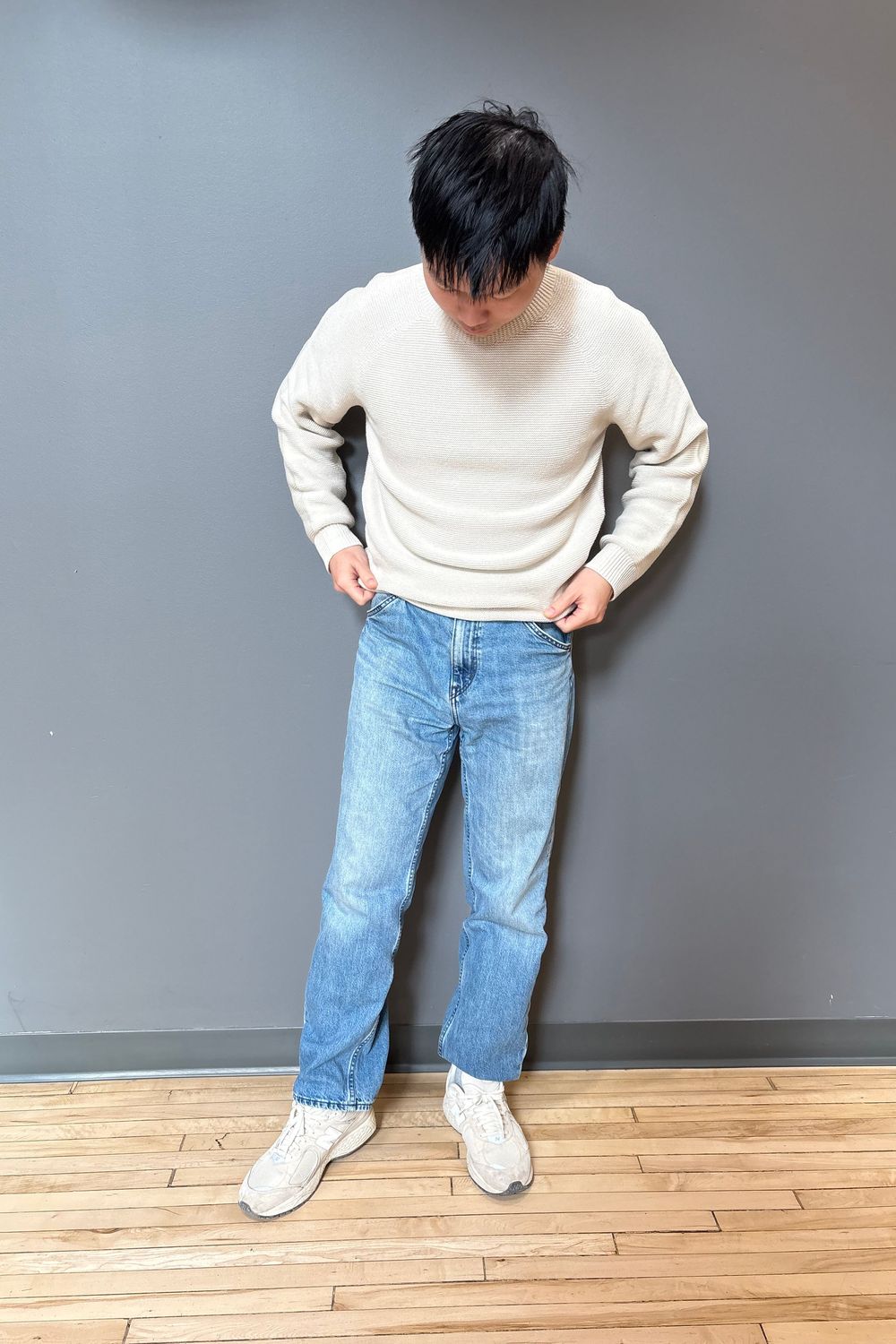 JamesPham1802's post featuring Uniqlo, New Balance. Feeling relaxed