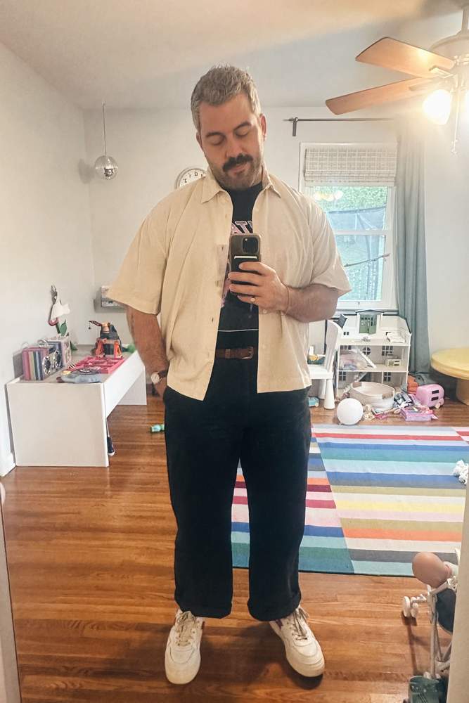 whatdadwears's fit featuring Madewell, Quince, Stepney Workers Club, Abercrombie & Fitch