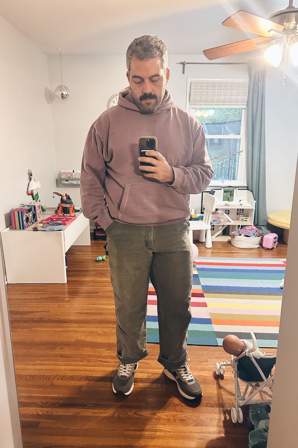 Post featuring Men's Utility Work Pant - Loose Fit - Washed Duck