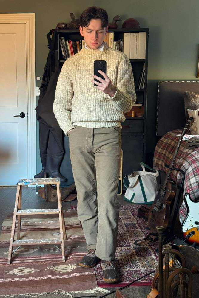 thebonacker's fit featuring Drake's London, L.L. Bean