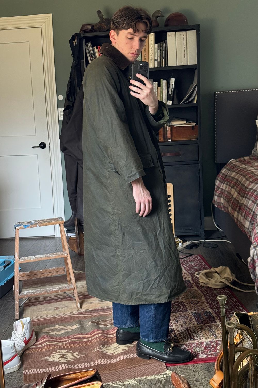thebonacker's post featuring Barbour, Drake's London, Oak Street Bootmakers. Feeling 