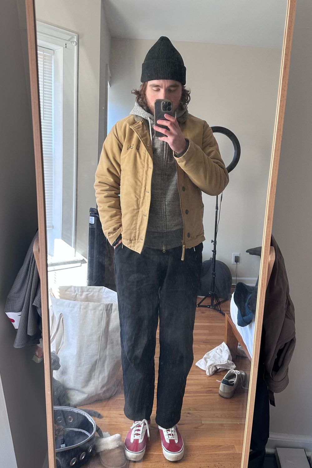 Post featuring N-1 DECK JACKET (KHAKI)