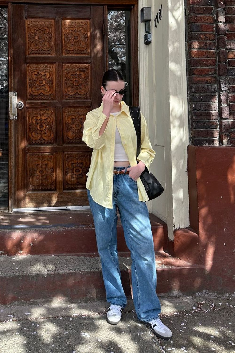 Post featuring Uniqlo - Wide Straight Jeans - Blue - 33inch