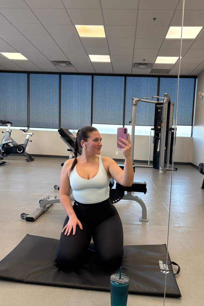 Thebrittanyb's fit featuring Lululemon | streetwear, athletic, active, athleisure, comfortable, feminine, workout, gym, gymgirl, running, runner