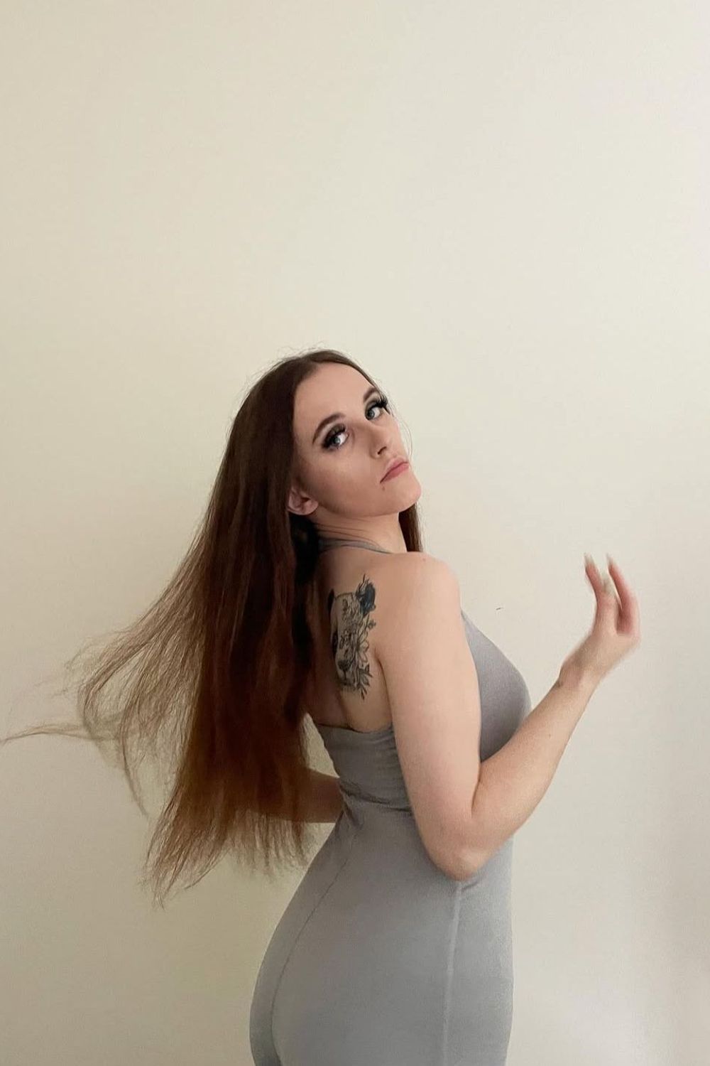 Post featuring Flow - Unitard in Grey