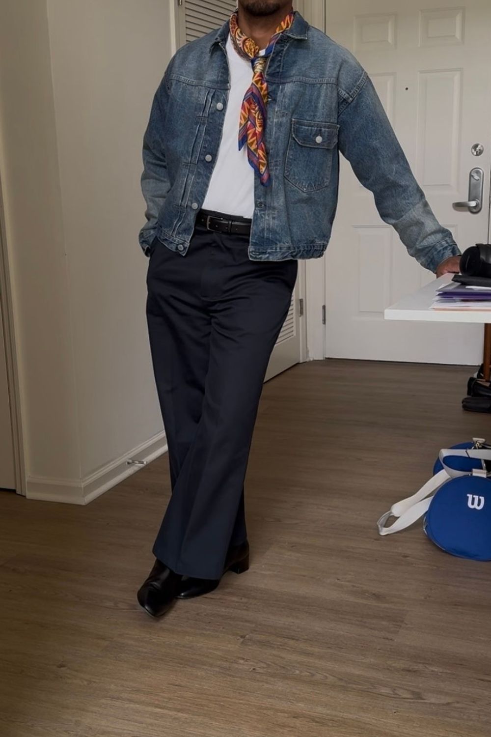 undercoveroutfits's post featuring Yves Saint Laurent, Acne Studios, orSlow. Feeling 