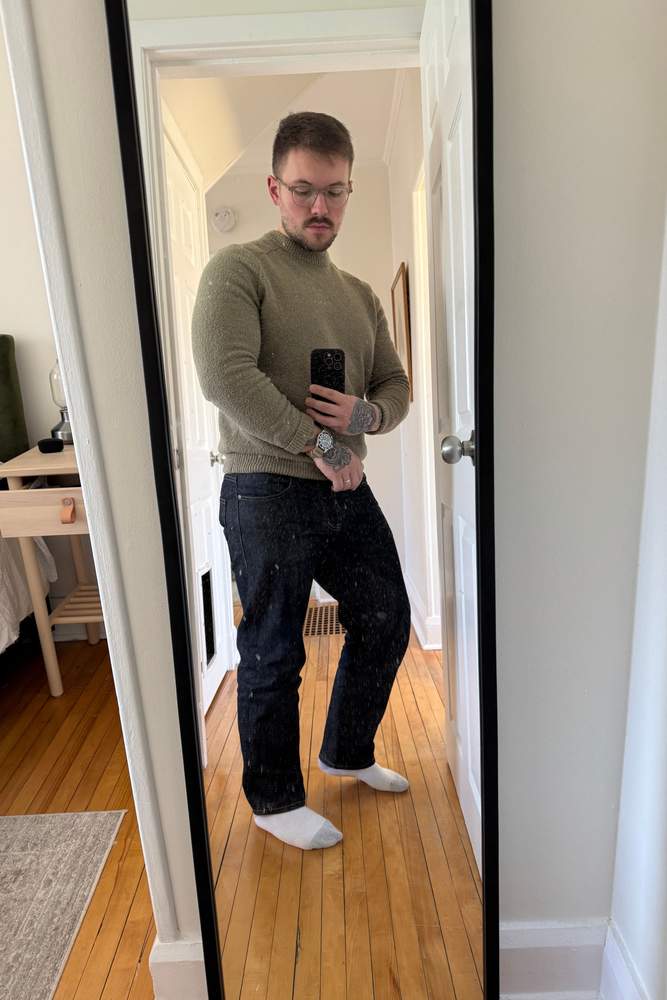 elbigfatred's fit featuring Red Wing Shoes, Foret, Rolex, Naked & Famous Denim
