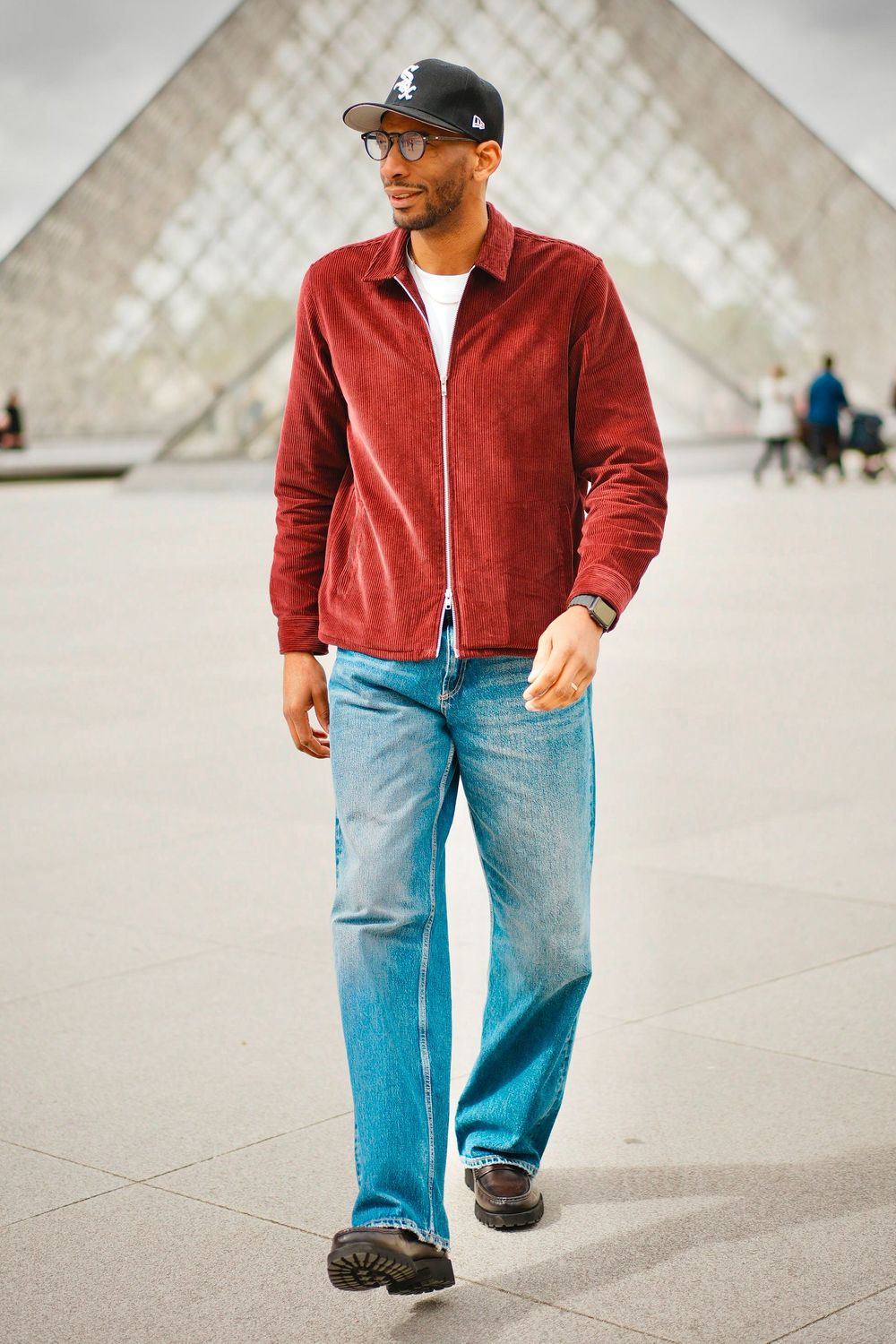 Post featuring Uniqlo - Airism Cotton Oversized Crew Neck T-shirt - Blue