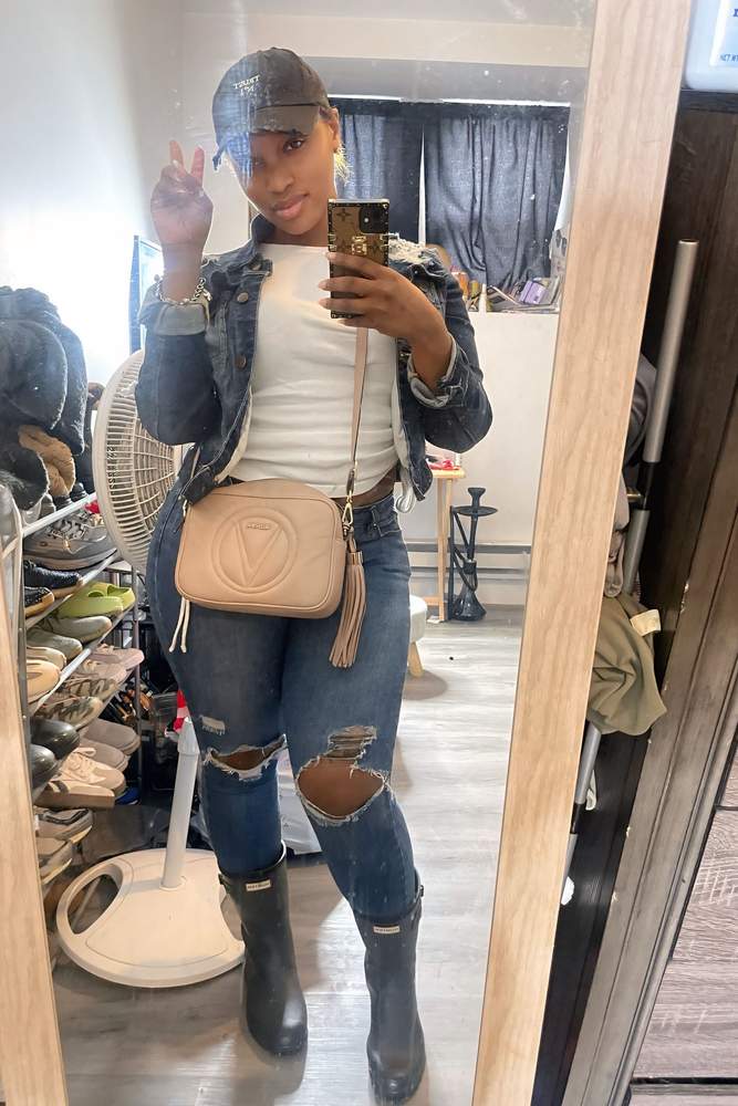 TerriaMarshee's fit featuring Saks Off Fifth, Hunter, Uniqlo, Fashion Nova | [object Object], [object Object], [object Object], [object Object], [object Object]