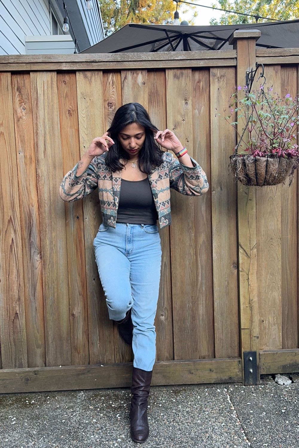 Post featuring World Map Embroidered Necklace